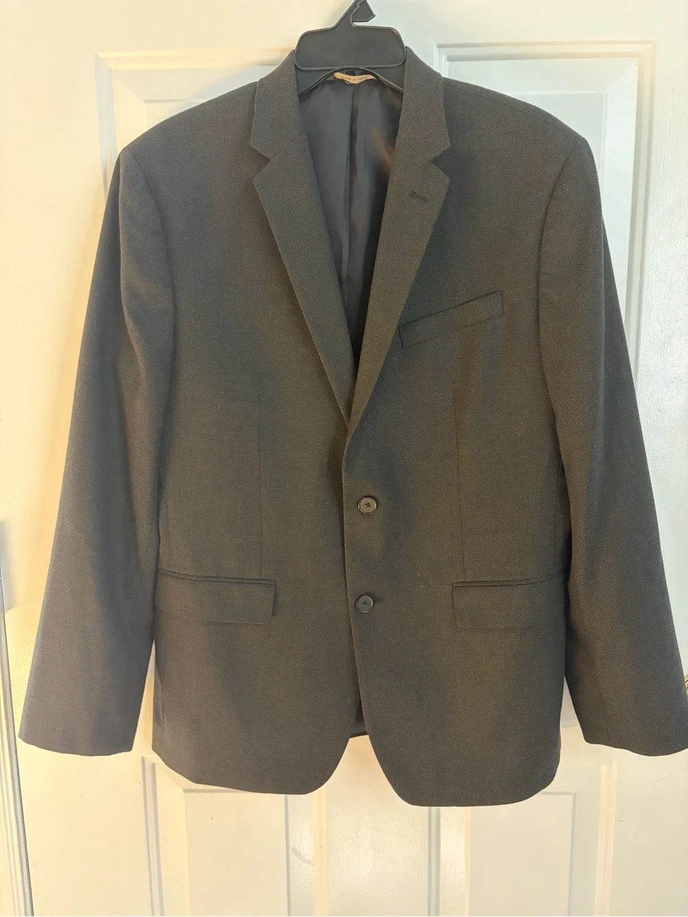 Banana Republic Men's Dark Gray Two-Button Sport Coat